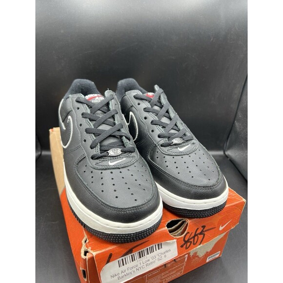 Nike Air Force 1 Low 03 Premium \'NYC\' Men’s Size 9 (306509-001) RARE DS main image 14